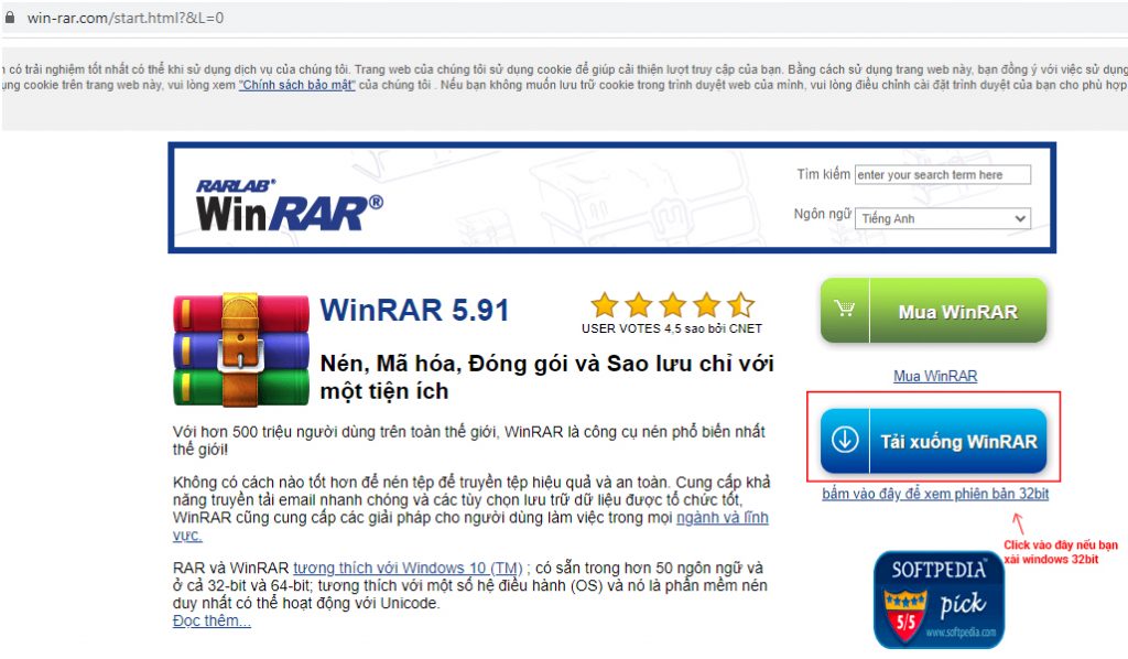 Download Winzar 64bit bản quyền
