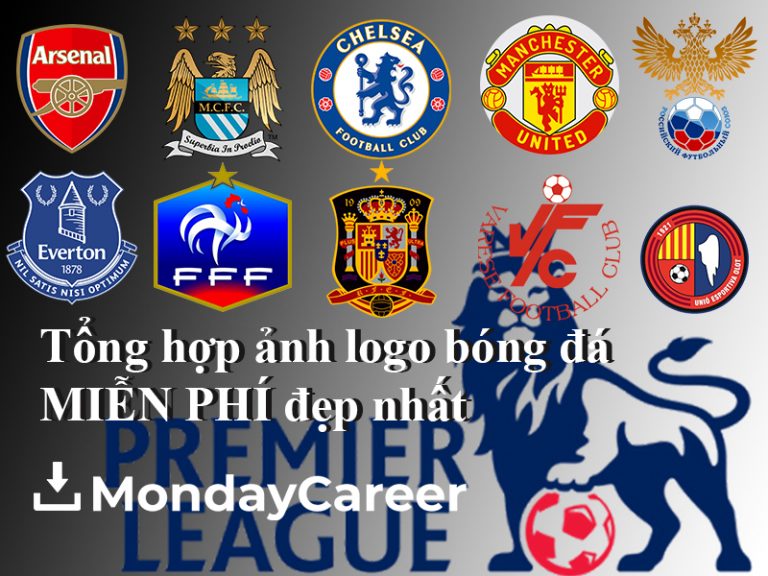 Tổng hợp ảnh logo bóng đá MIỄN PHÍ đẹp nhất | Logo vector Miễn Phí