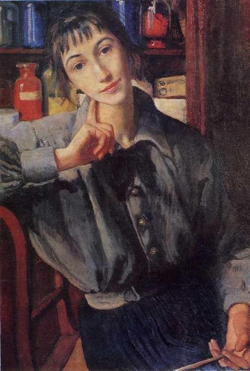 Chân dung tự họa của Zinaida Serebriakova