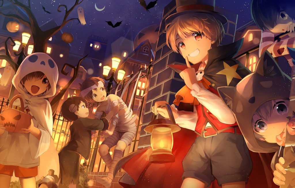 Tìm hiểu với hơn 97 hình nền halloween anime tuyệt vời nhất  thdonghoadian