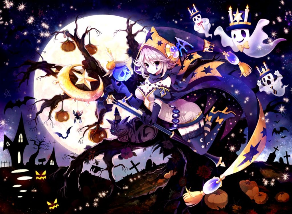 Anime Halloween 2K tải xuống hình nền