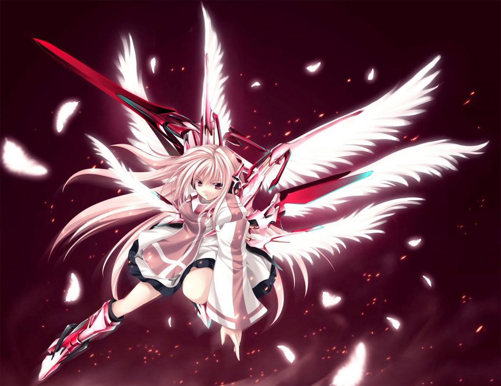 hình nền Anime thiên thần đẹp cho bạn đọc
