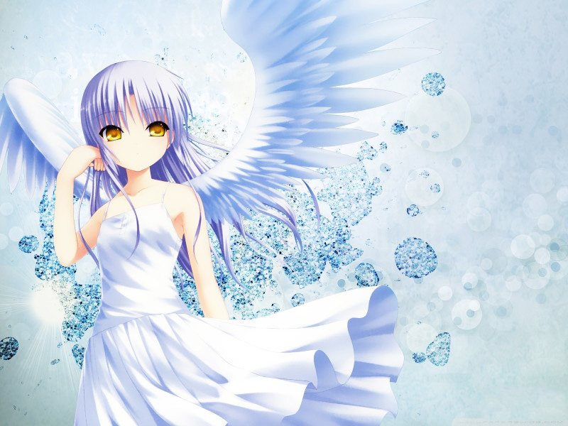 hình nền Anime thiên thần đẹp cho ipad mini