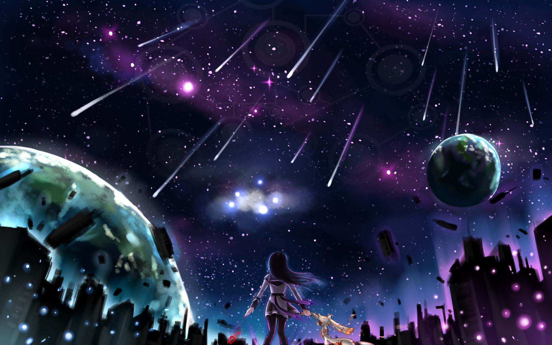 Cập nhật hơn 84 anime girl hình galaxy anime mới nhất - Tin Học Vui