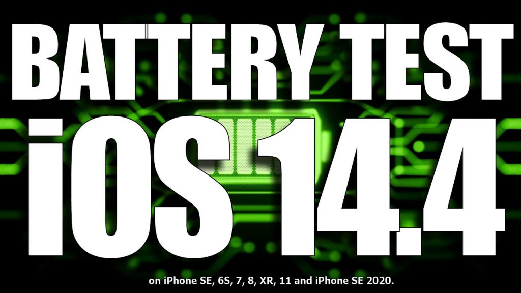 Dòng iphone nào sẽ có độ bền pin tốt nhất khi cập nhật lên ios 14.4