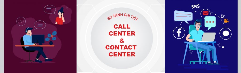 So sánh giữa Contact Center Và Call Center