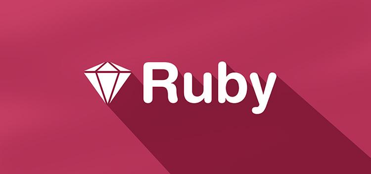 Các ngôn ngữ lập trình phổ biến không thể thiếu Ruby.