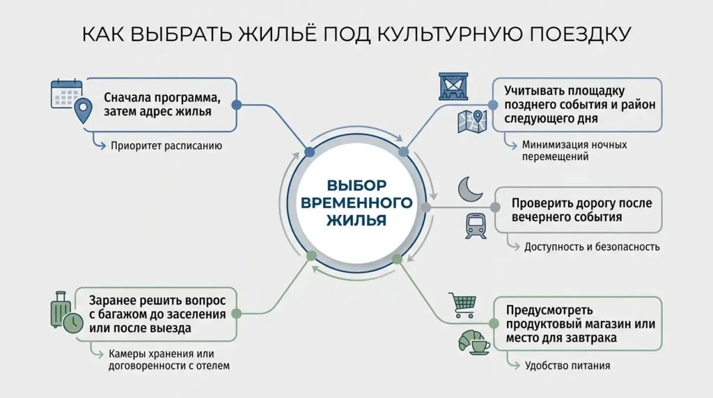 Как выбрать жилье под культурную поездку