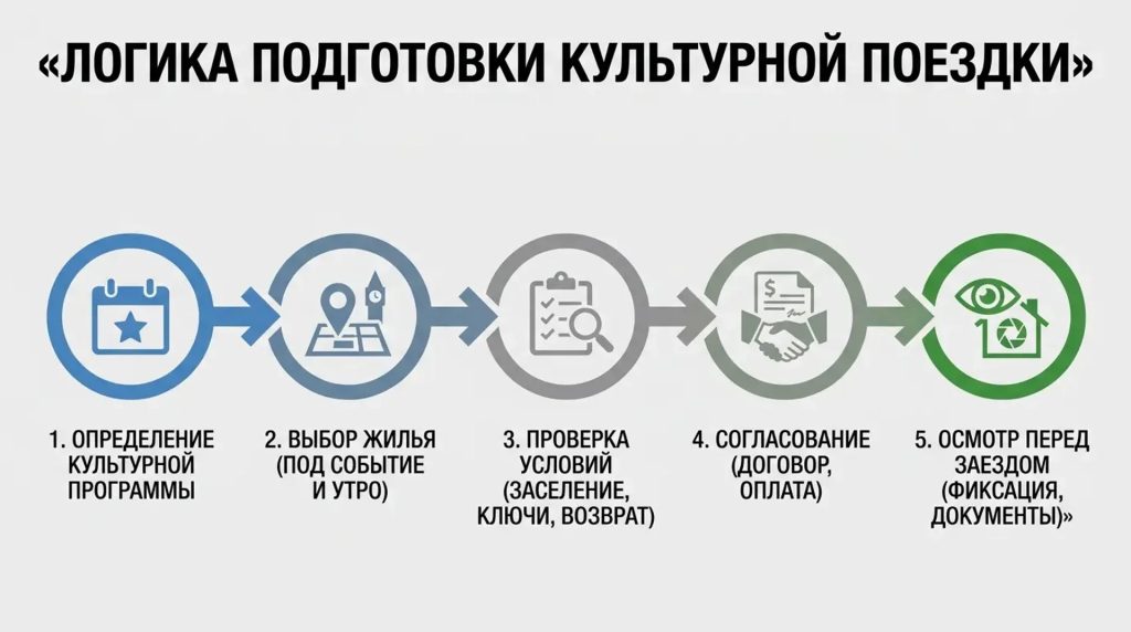 Логика подготовки культурной поездки